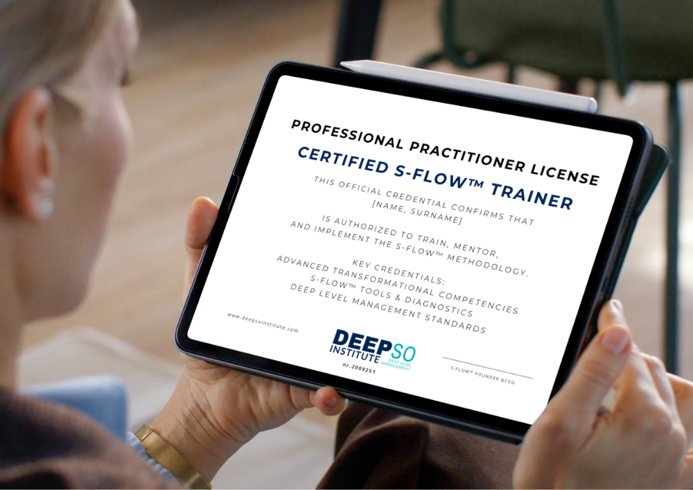 deepso institute professional practitioner licence s flow trainer